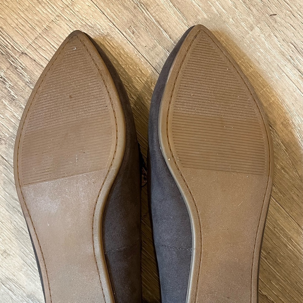 Torrid Perforated Taupe Brown Loafers 9W - Picture 12 of 15